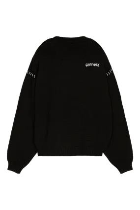 5 GAUGE KNIT CREWNECK