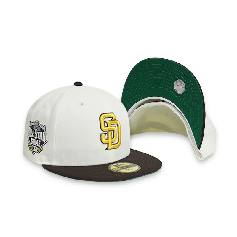 San Diego Padres 16 ASG White Men's Fitted Hat