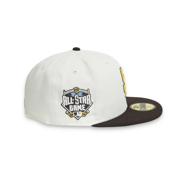 San Diego Padres 16 ASG White Men's Fitted Hat