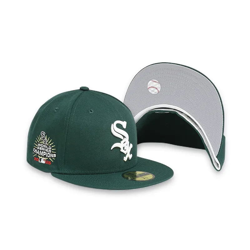 Chicago White Sox 05 WS Green 59FIFTY Fitted Hat