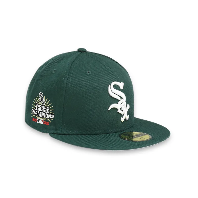 Chicago White Sox 05 WS Green 59FIFTY Fitted Hat