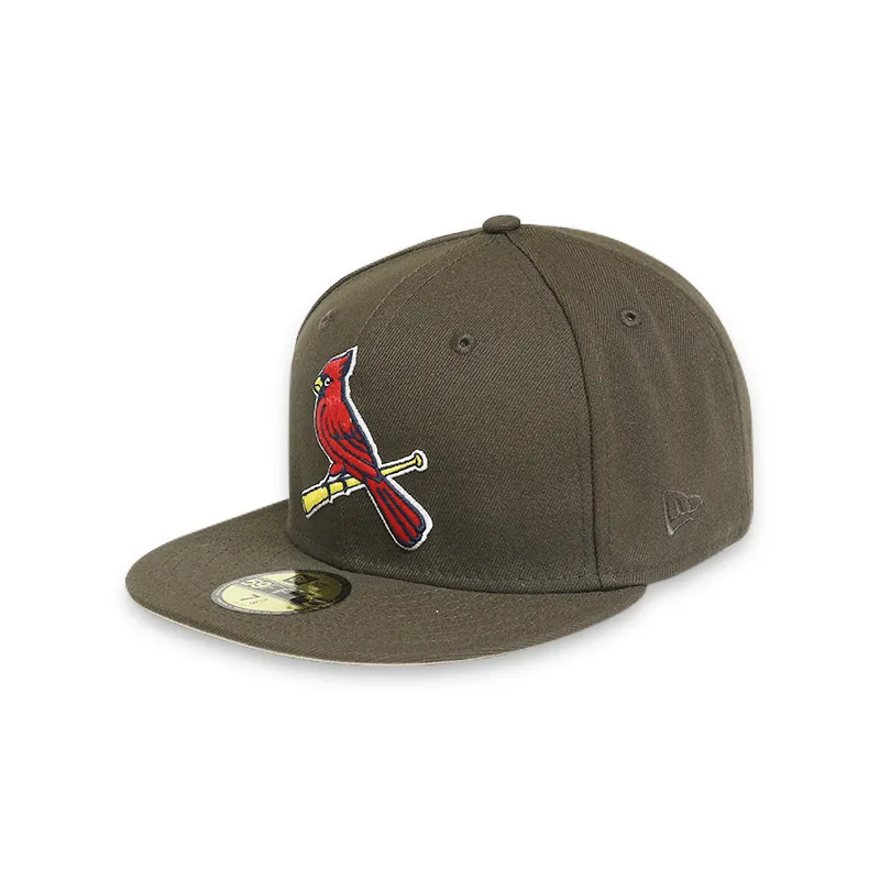 St. Louis Cardinals Busch Stadium Brown 59FIFTY Fitted Hat