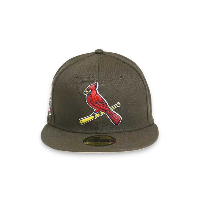 St. Louis Cardinals Busch Stadium Brown 59FIFTY Fitted Hat