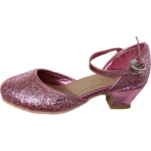 A Leading Role A Leading Role Pink Sparkle Heels