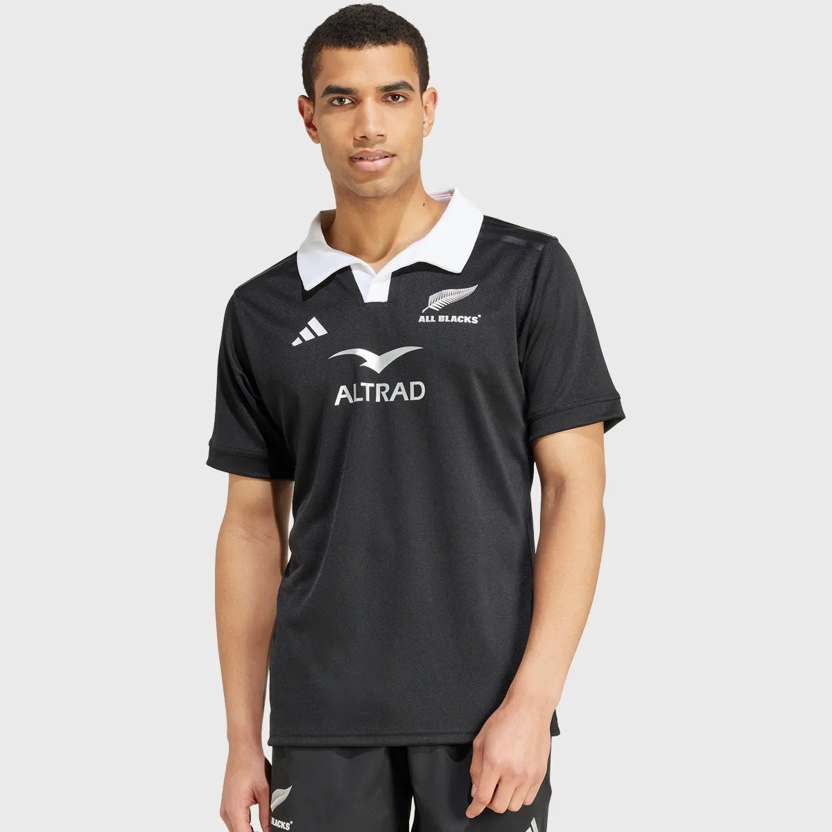 Adidas All Blacks Men's Home Replica Rugby Jersey 2024/25