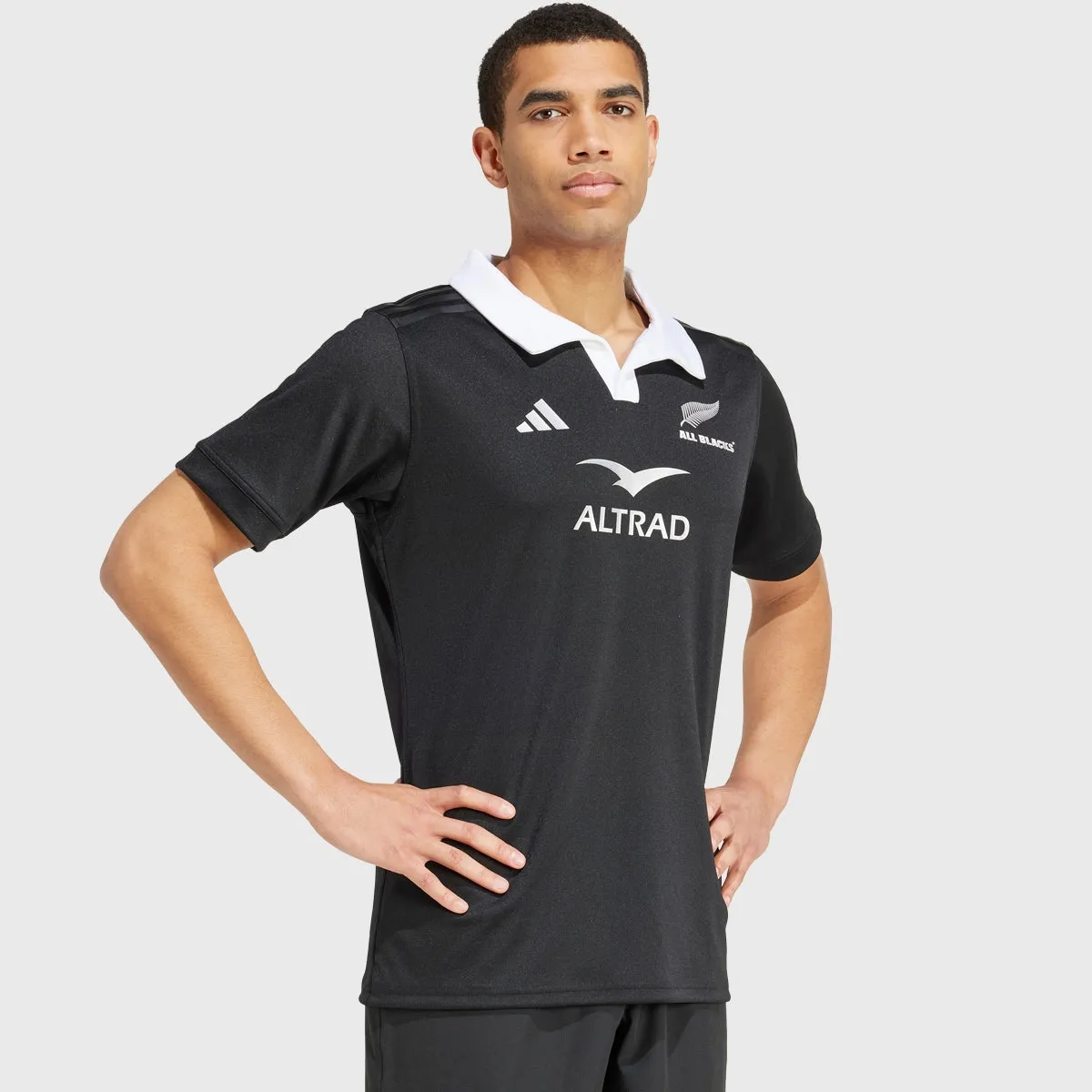 Adidas All Blacks Men's Home Replica Rugby Jersey 2024/25