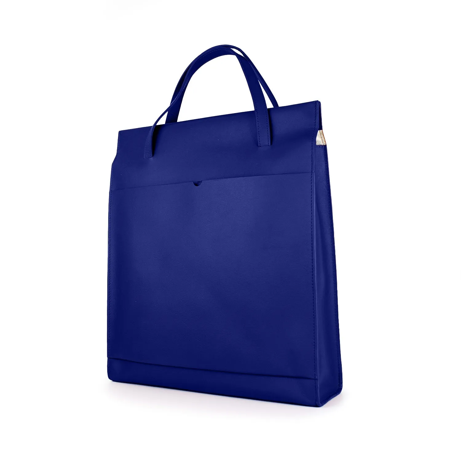 Adjustable Tote Bag in Cobalt Blue