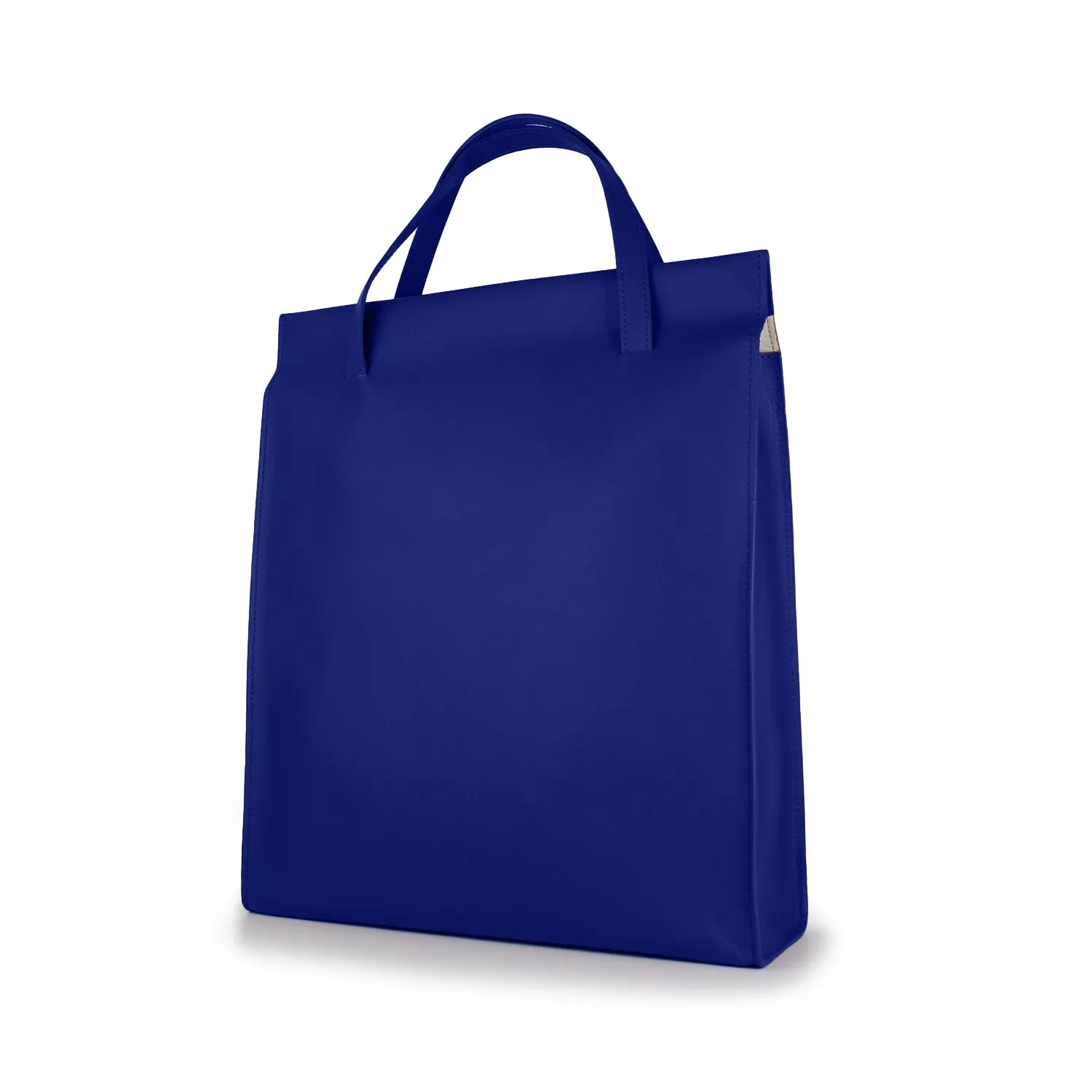 Adjustable Tote Bag in Cobalt Blue