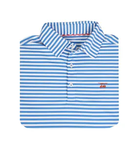 White Wide Stripe Regatta Albatross Youth Polo