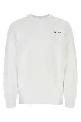 Alexander Mcqueen White Cotton Sweatshirt