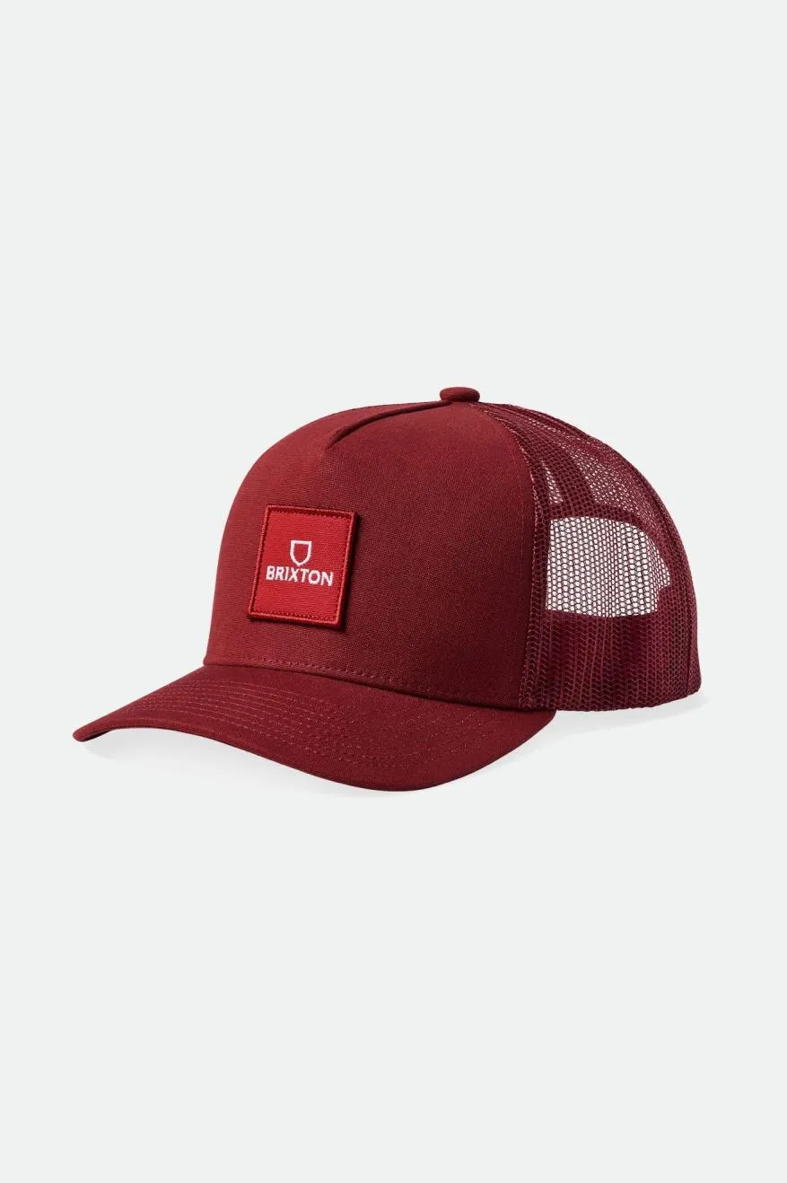 Alpha Block Netplus MP Trucker Hat - Island Berry/Island Berry