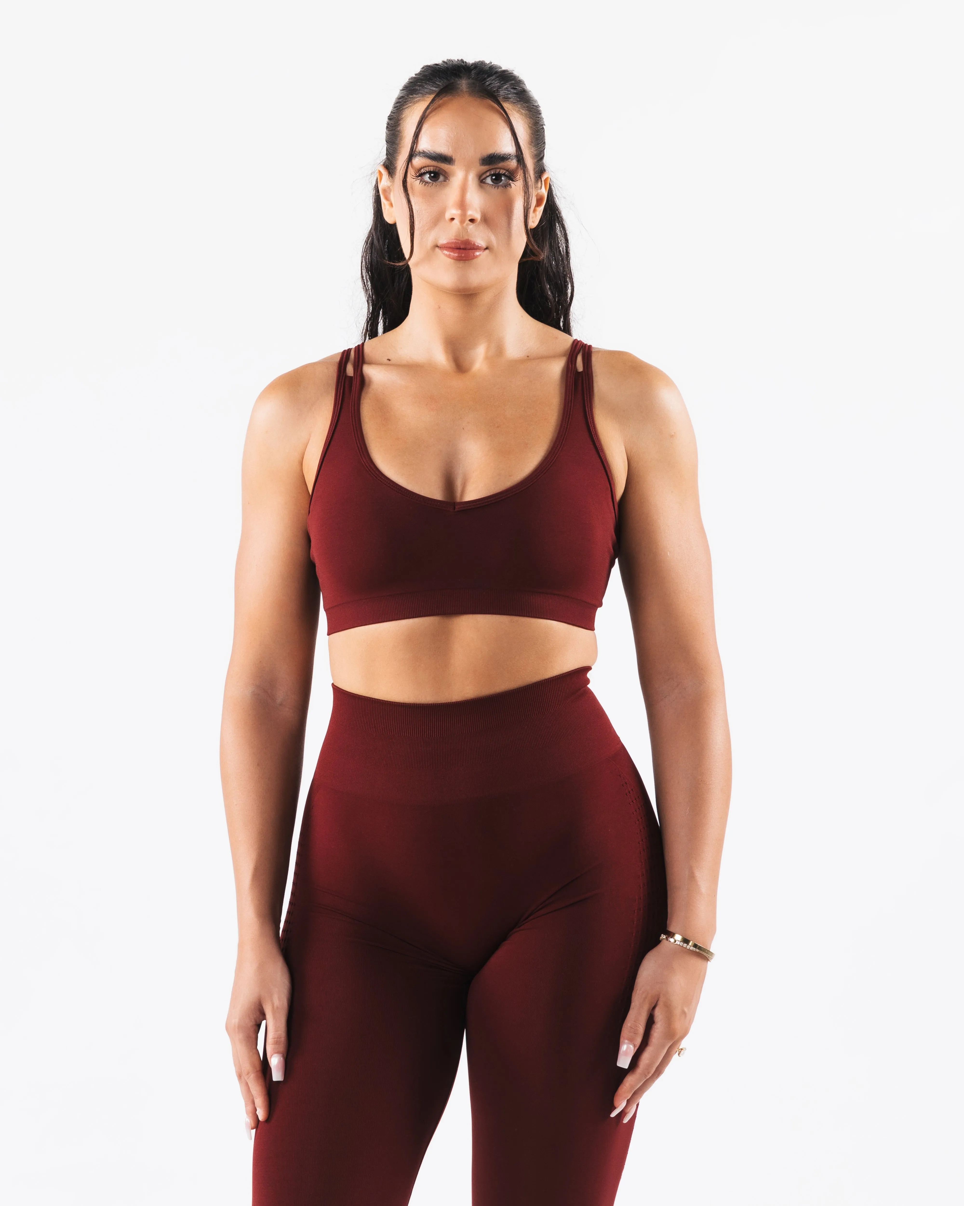 New Burgundy Amplify Excel Bra