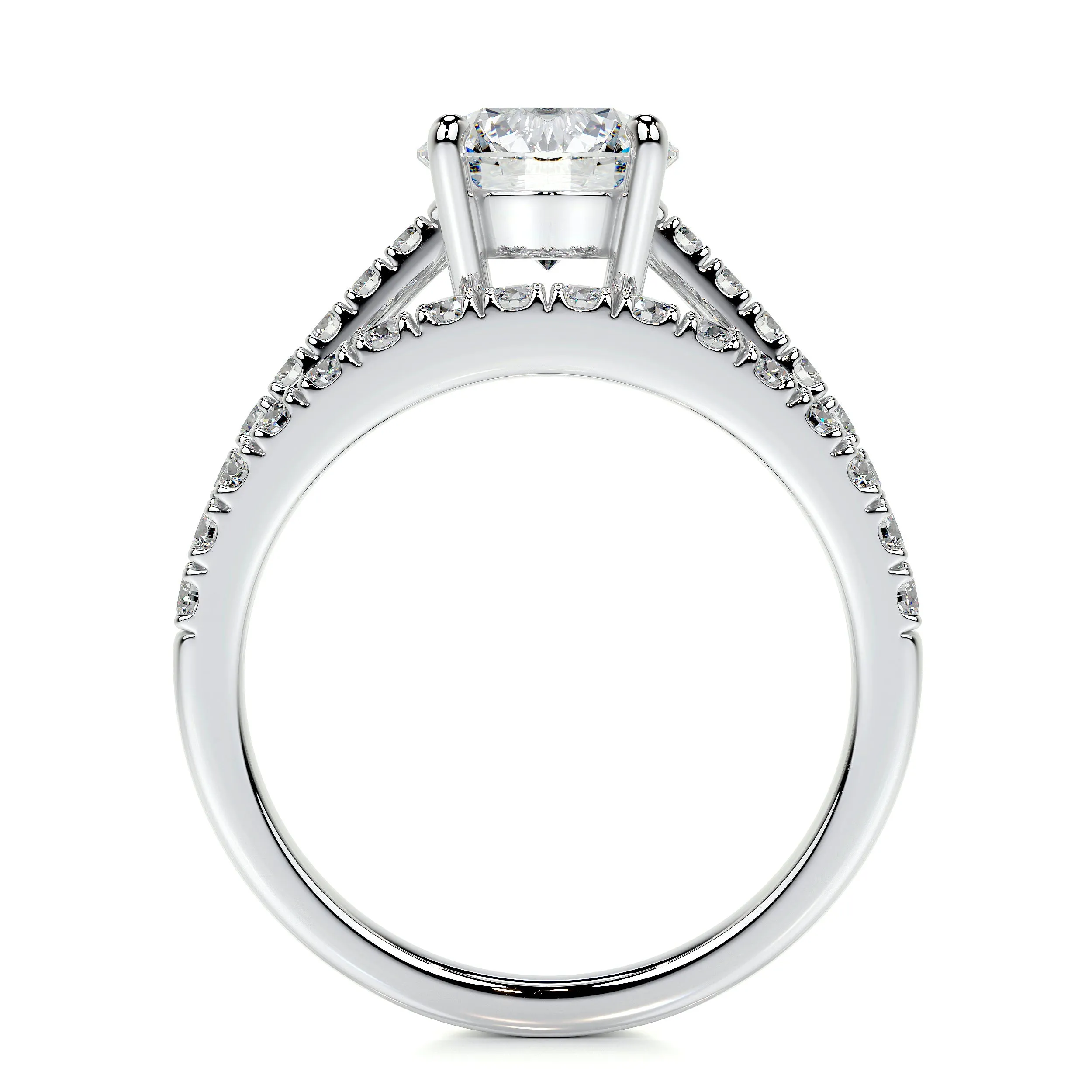 Anna Lab Grown Diamond Bridal Set -14K White Gold