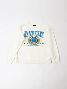 Antique White Nantucket Sweatshirt for Men