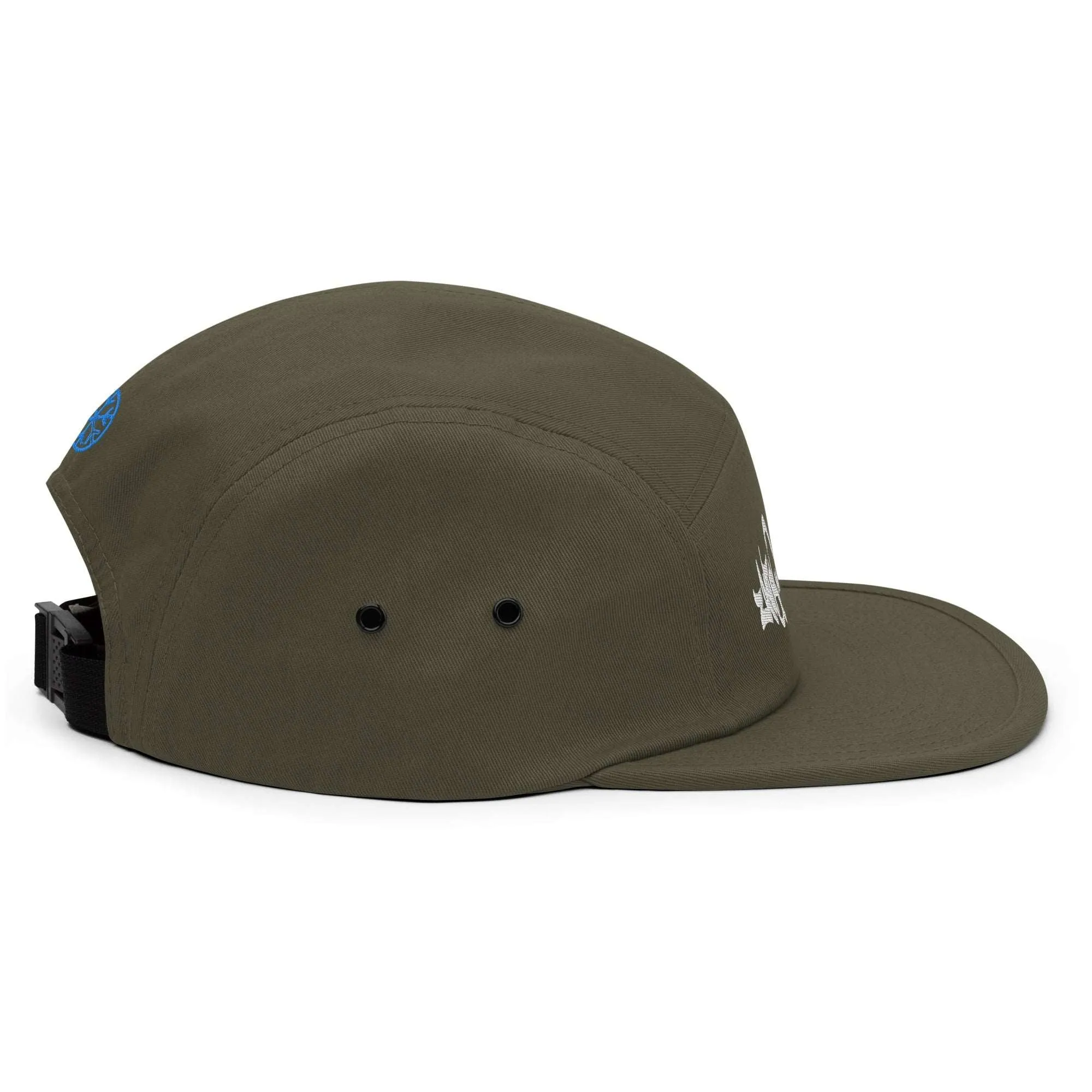 Antisocial Graffiti Tag 5-Panel Snapback Hat | Green