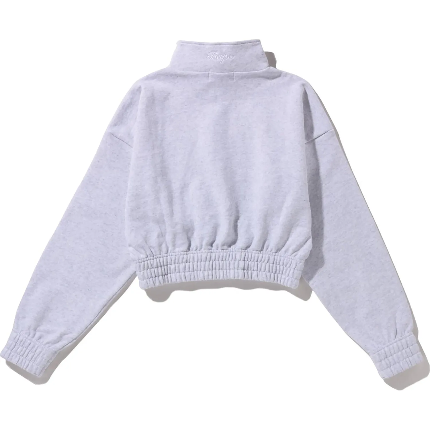 Womens Ape Head Cropped Half Zip