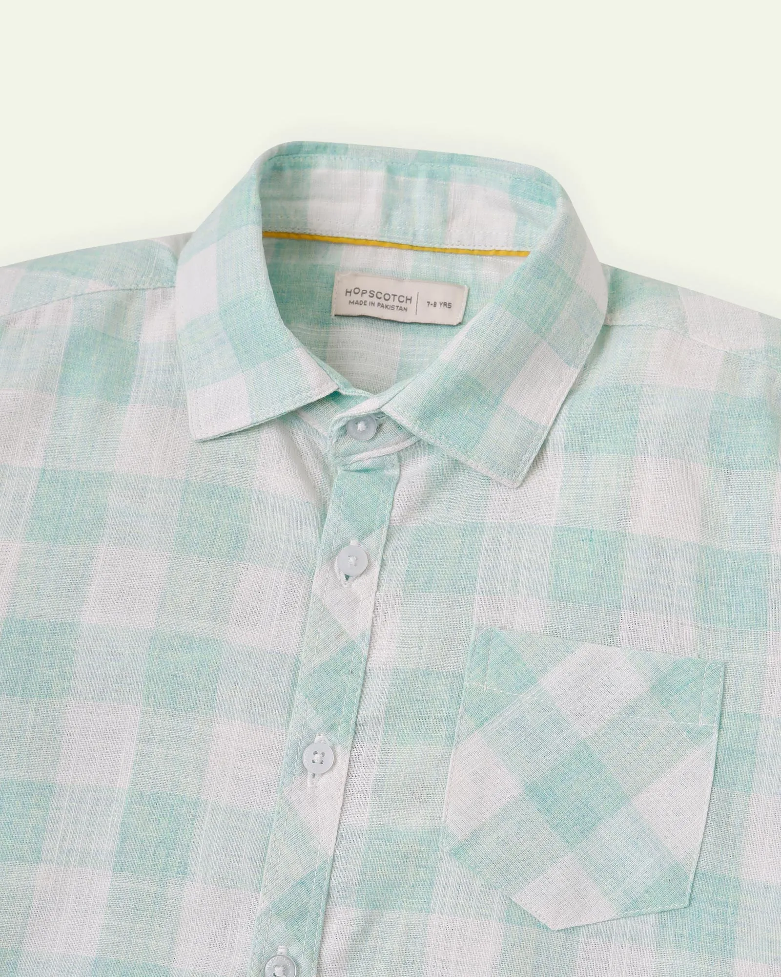 Aqua Check Shirt