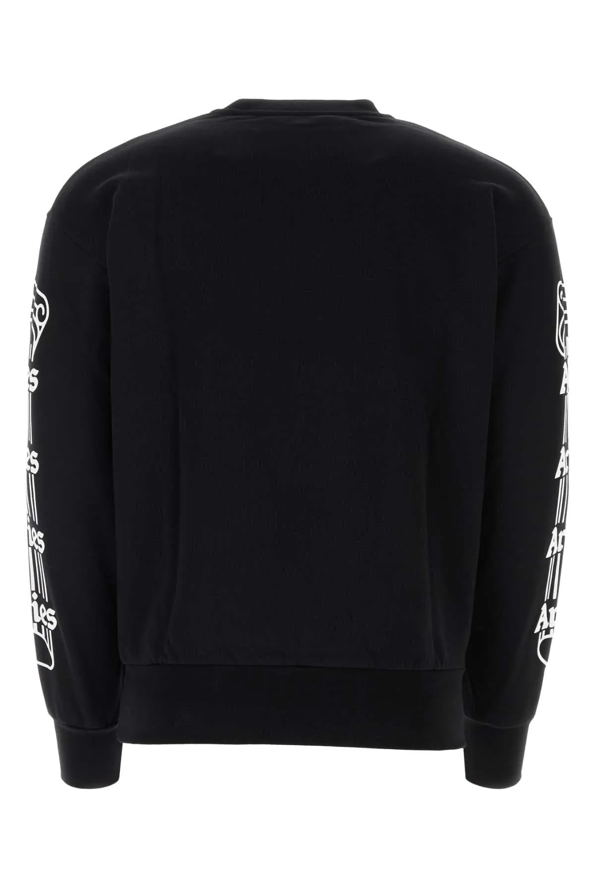 Aries Black Cotton Sweatshirt