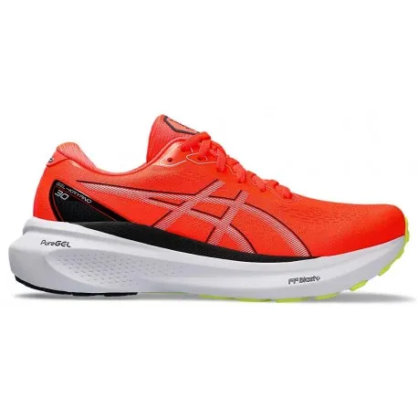 ASICS GEL KAYANO 30 SUNRISE RED/BLACK FOR MEN'S