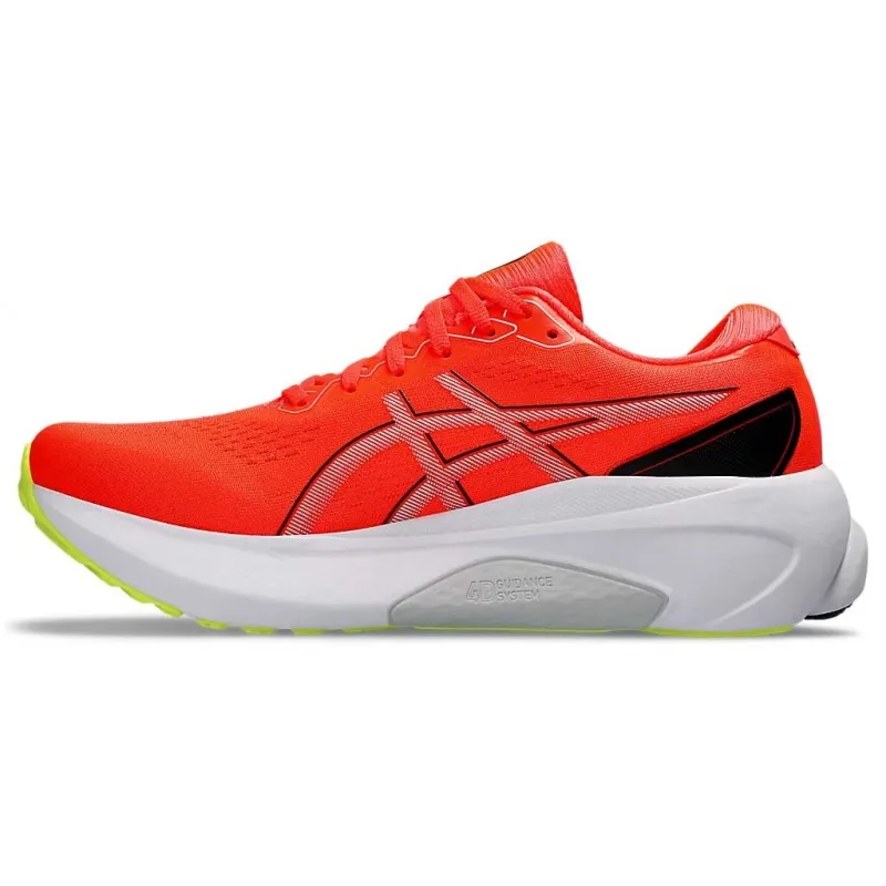 ASICS GEL KAYANO 30 SUNRISE RED/BLACK FOR MEN'S