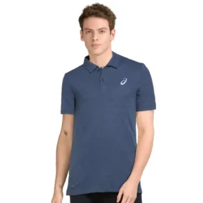 Men's Heather Polo Top French Blue The requested action(s) have been completed.