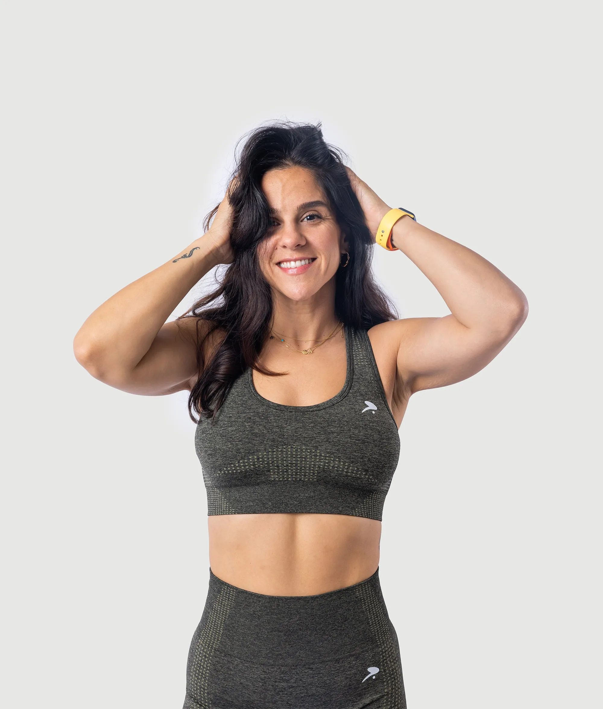 Athena Seamless Sports Bra - Jungle