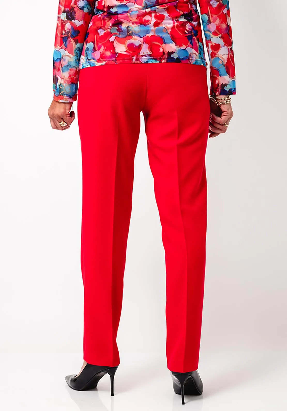 Avalon Penny Tapered Trousers, Coral