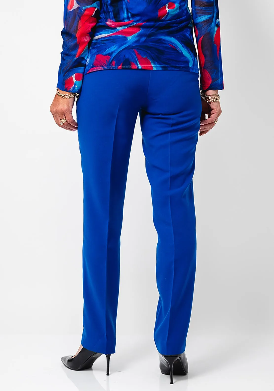 Avalon Penny Tapered Trousers, Royal Blue