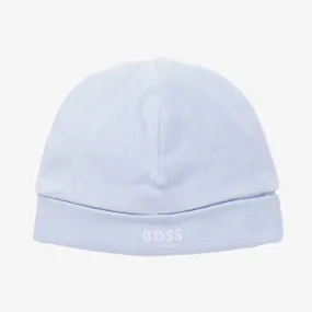 Baby Boys Blue Velour Hat