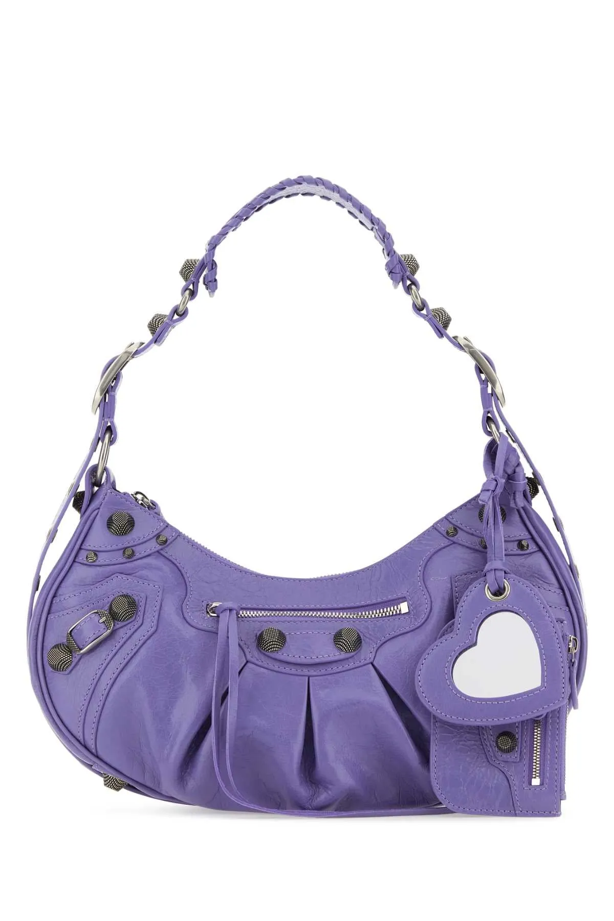 Balenciaga Light Purple Leather Le Cagole S Shoulder Bag