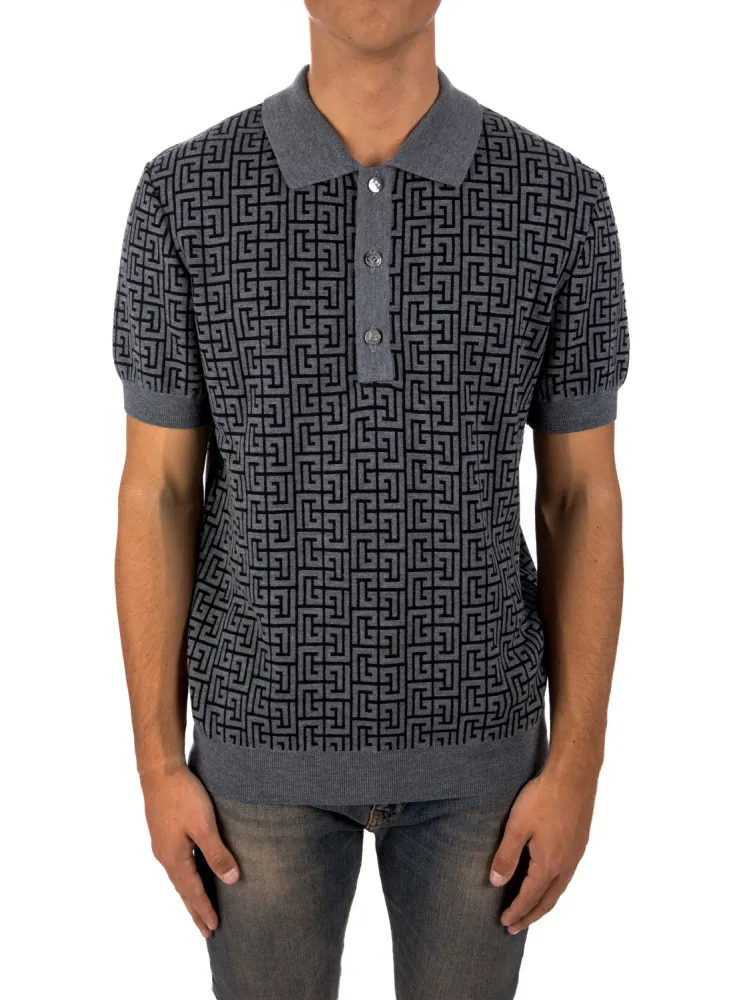 Balmain Monogram Polo | Credomen