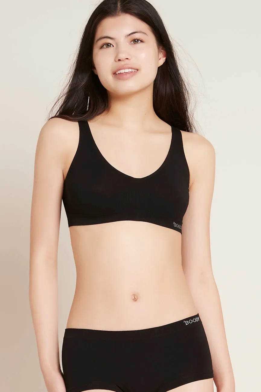 Black, Blush, White Shaper Crop Bra made of Bamboo