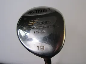 Bang SF Series 19° Fairway Wood Graphite Ladies Flex Right Hand