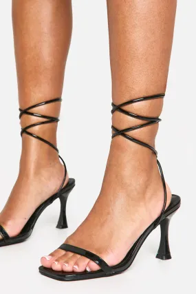 Basic Wrap Up Barely There Heels