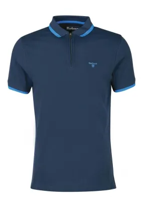 Beaumont Zip Polo Navy