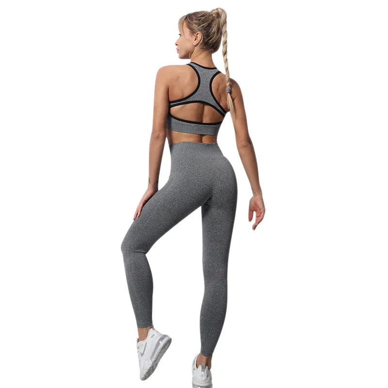 Beauty Back Sports Bra Sports Leggings Fitness Pants Yoga Suit