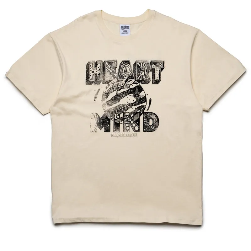 Billionaire Boys Club Heart Mind Knit Tee - Winter White