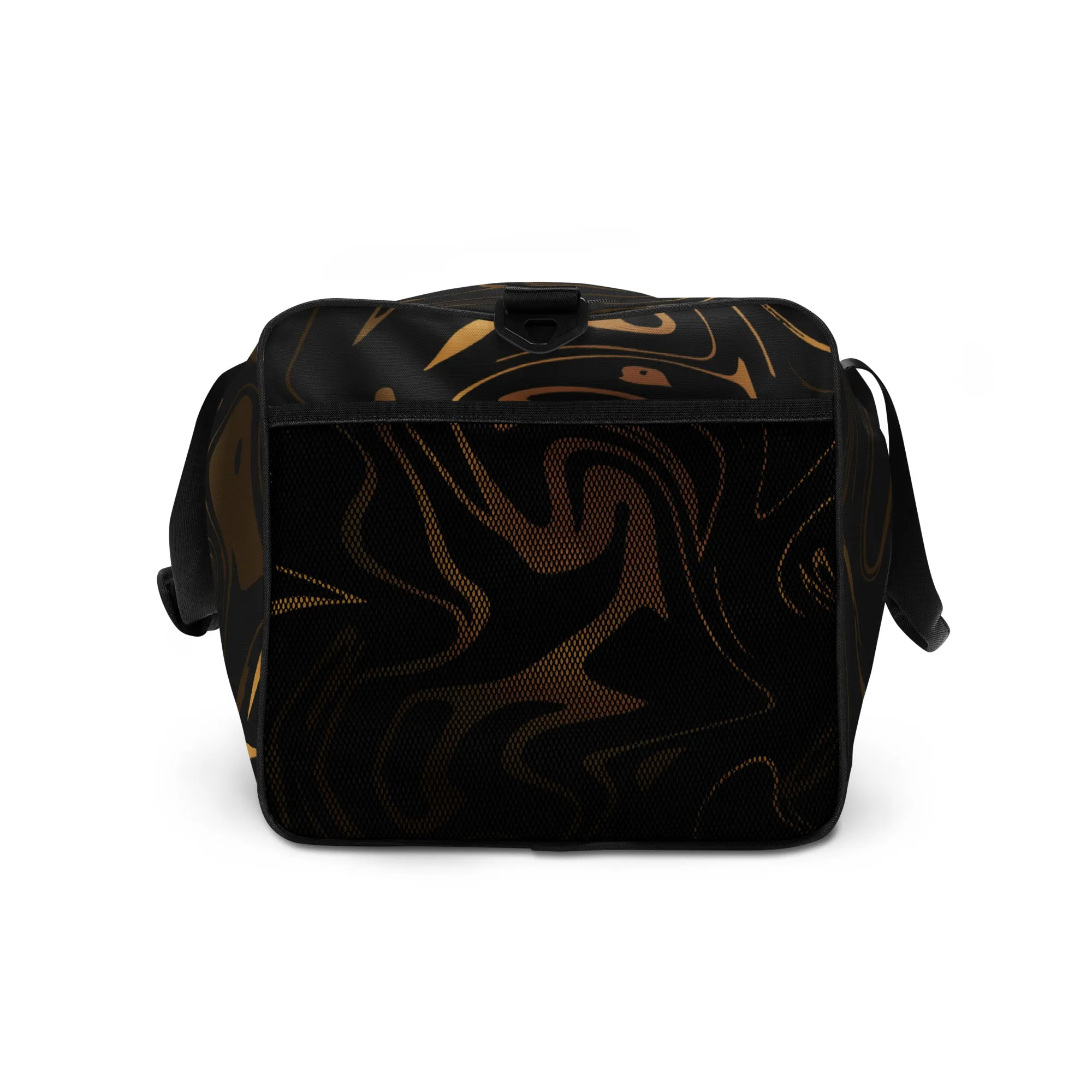 Black & Gold Duffle Bag