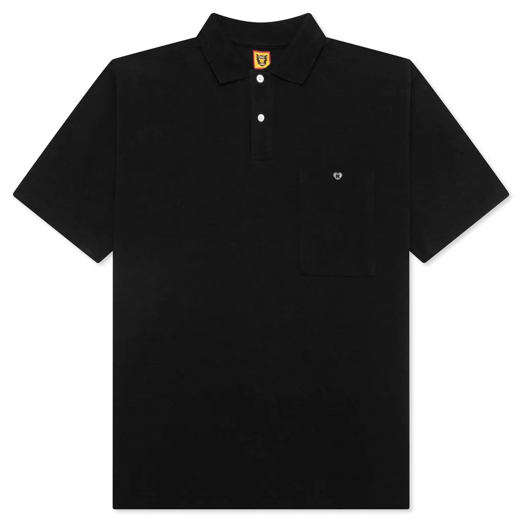 Big Black Polo Shirt