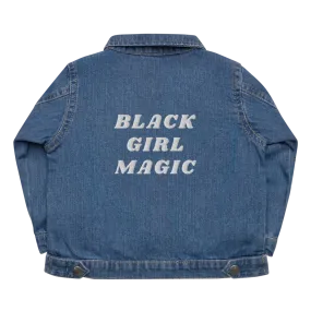 Black Girl Magic Baby Organic Denim Jacket