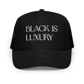 Black is Luxury Mesh Trucker Hat