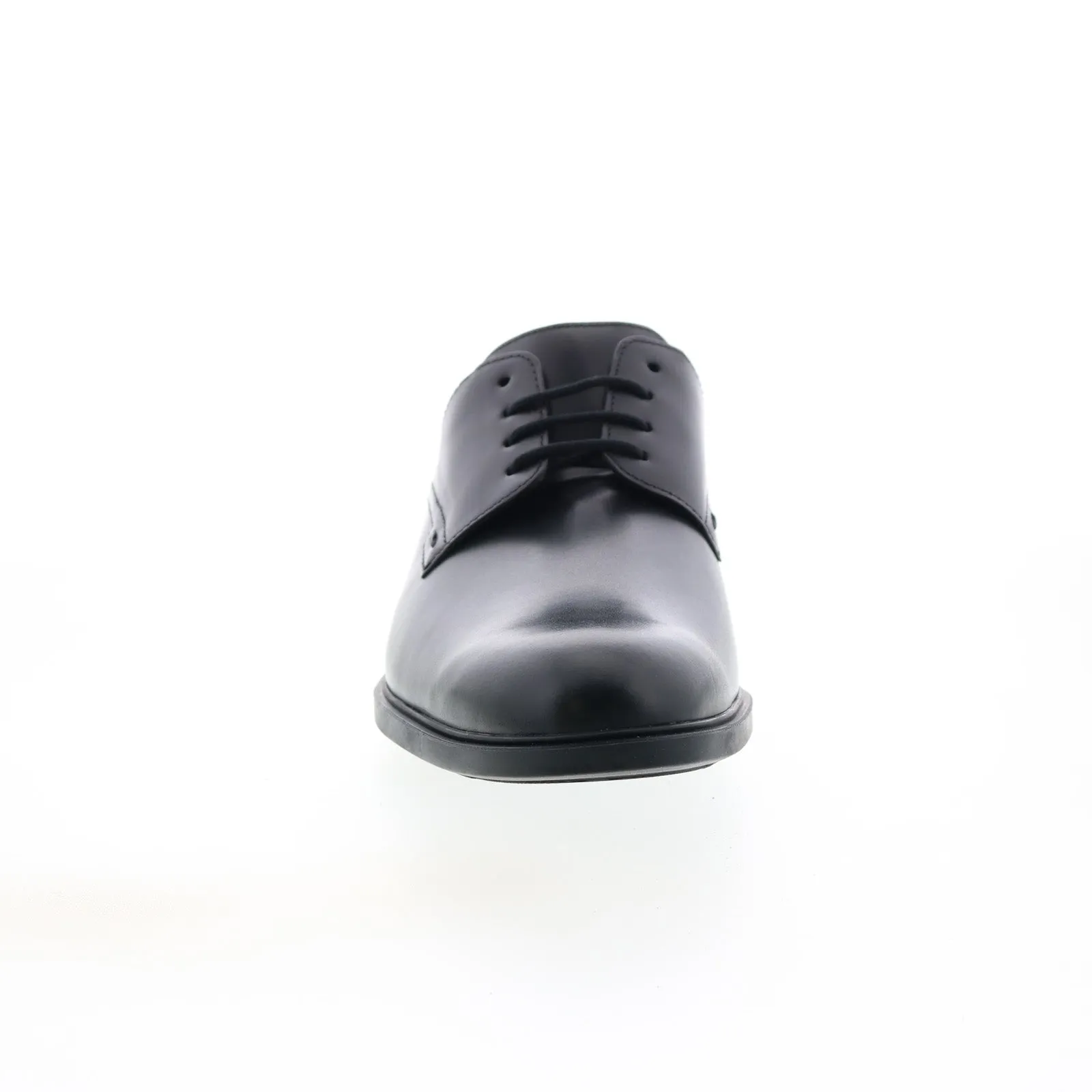 Black Leather Oxfords for Men by Mephisto