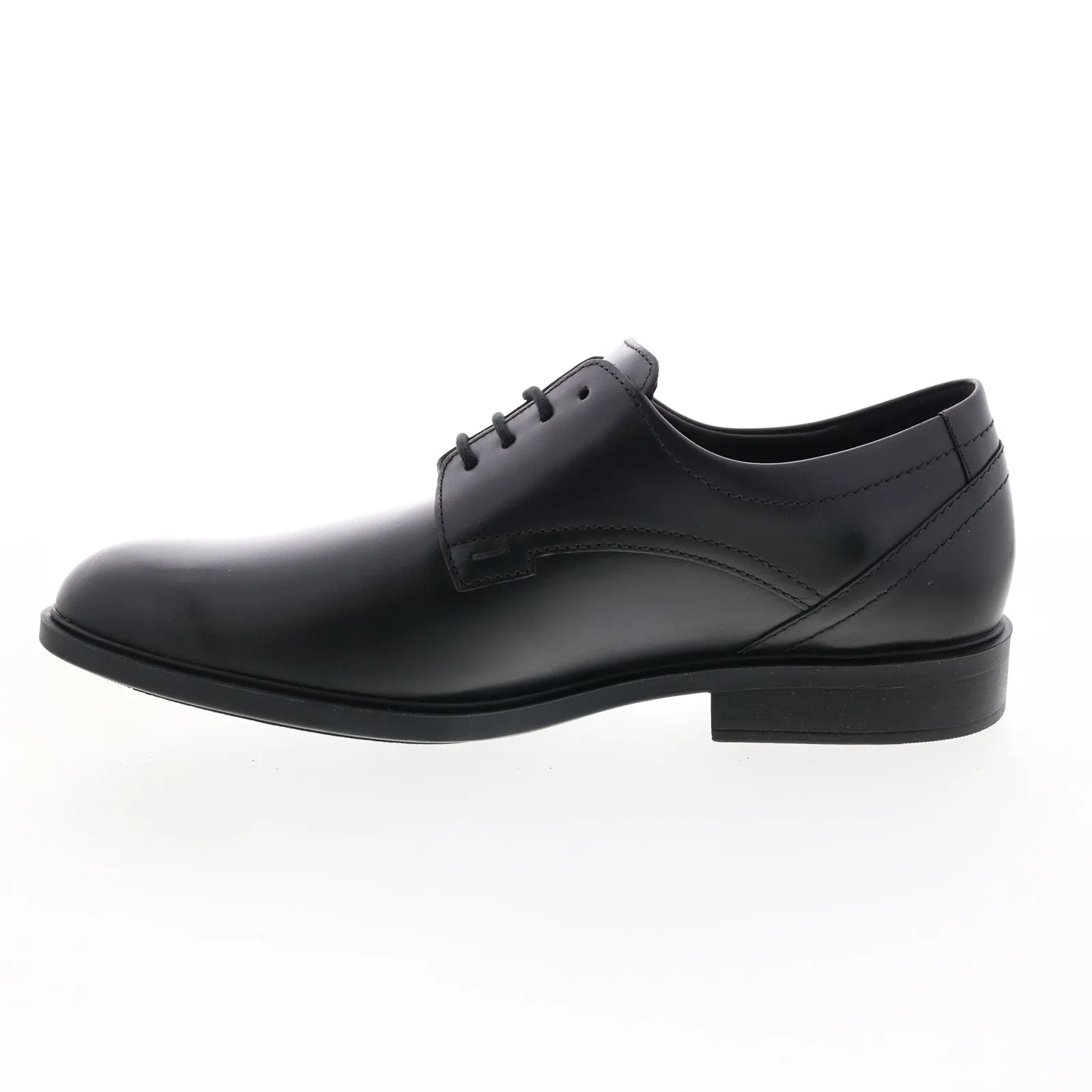 Black Leather Oxfords for Men by Mephisto