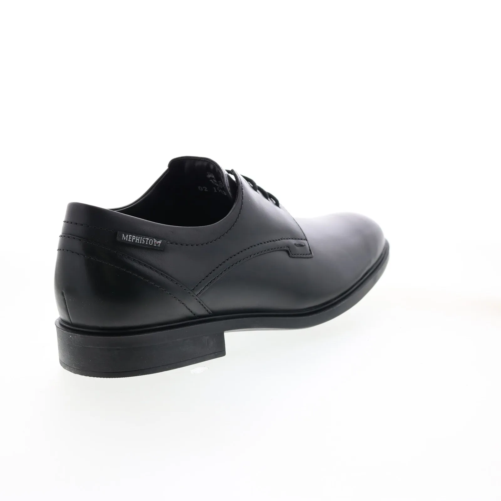 Black Leather Oxfords for Men by Mephisto