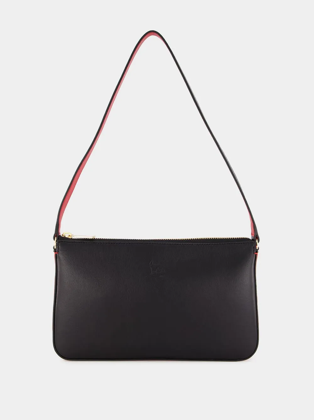 Black Loubila Nappa Shoulder Bag