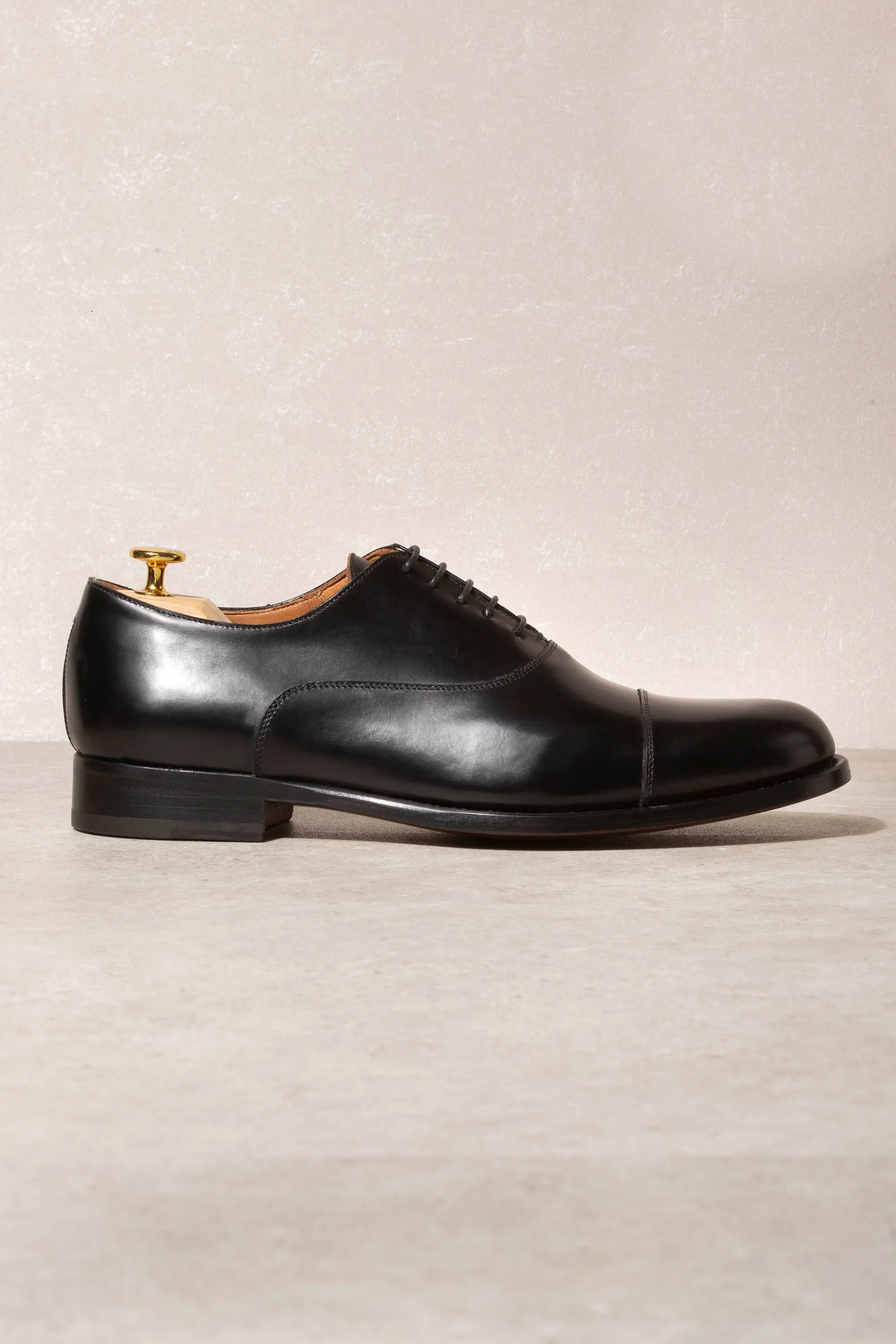 Men's Black Tuxedo Oxfords Made In Italy