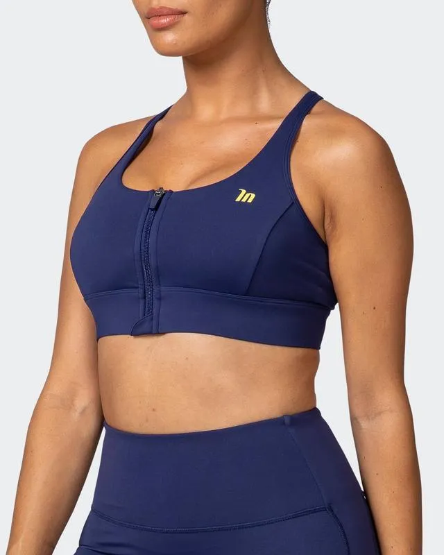 Bounce Defence Bra - Indigo