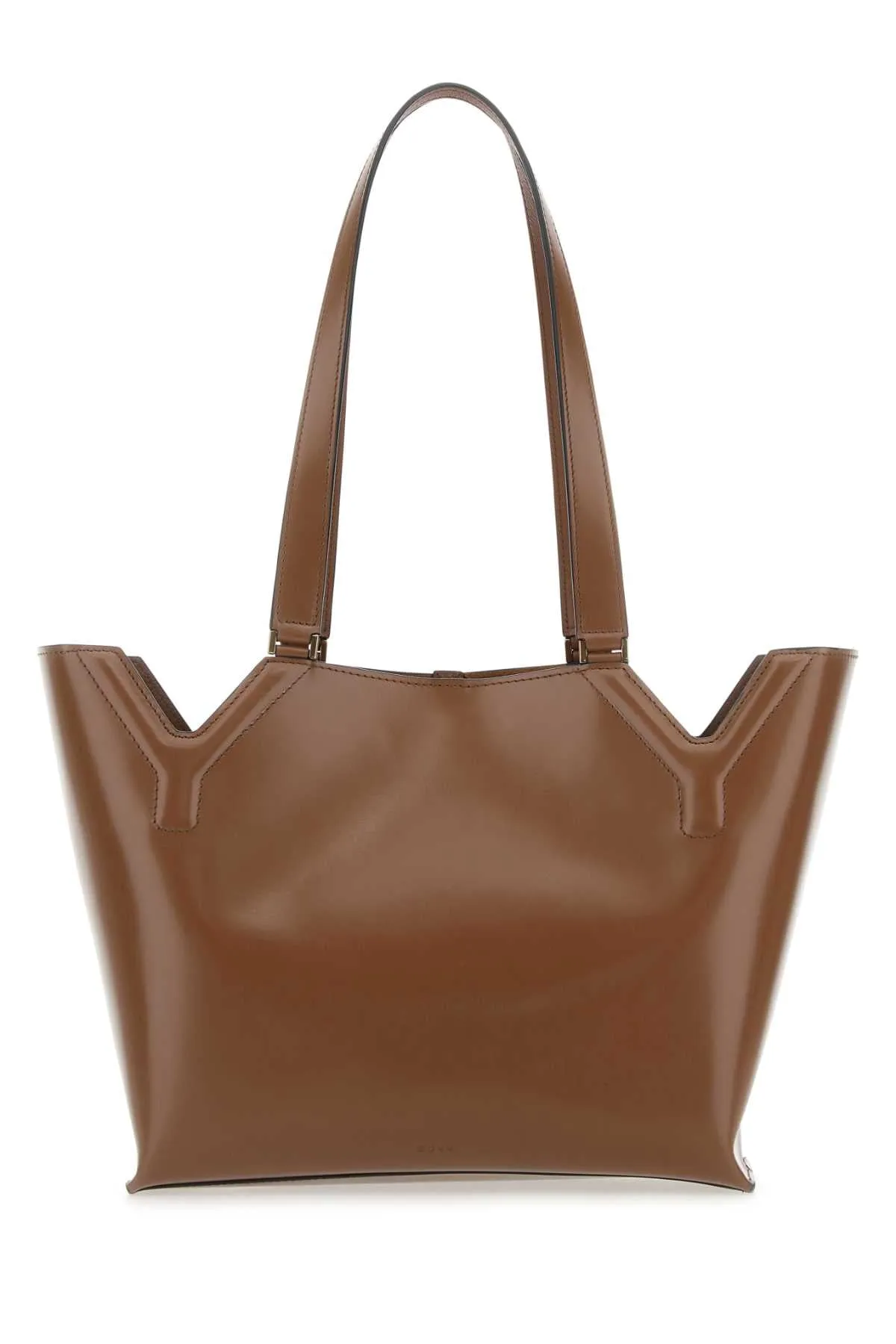 Boyy Brown Leather Yy West Shoulder Bag