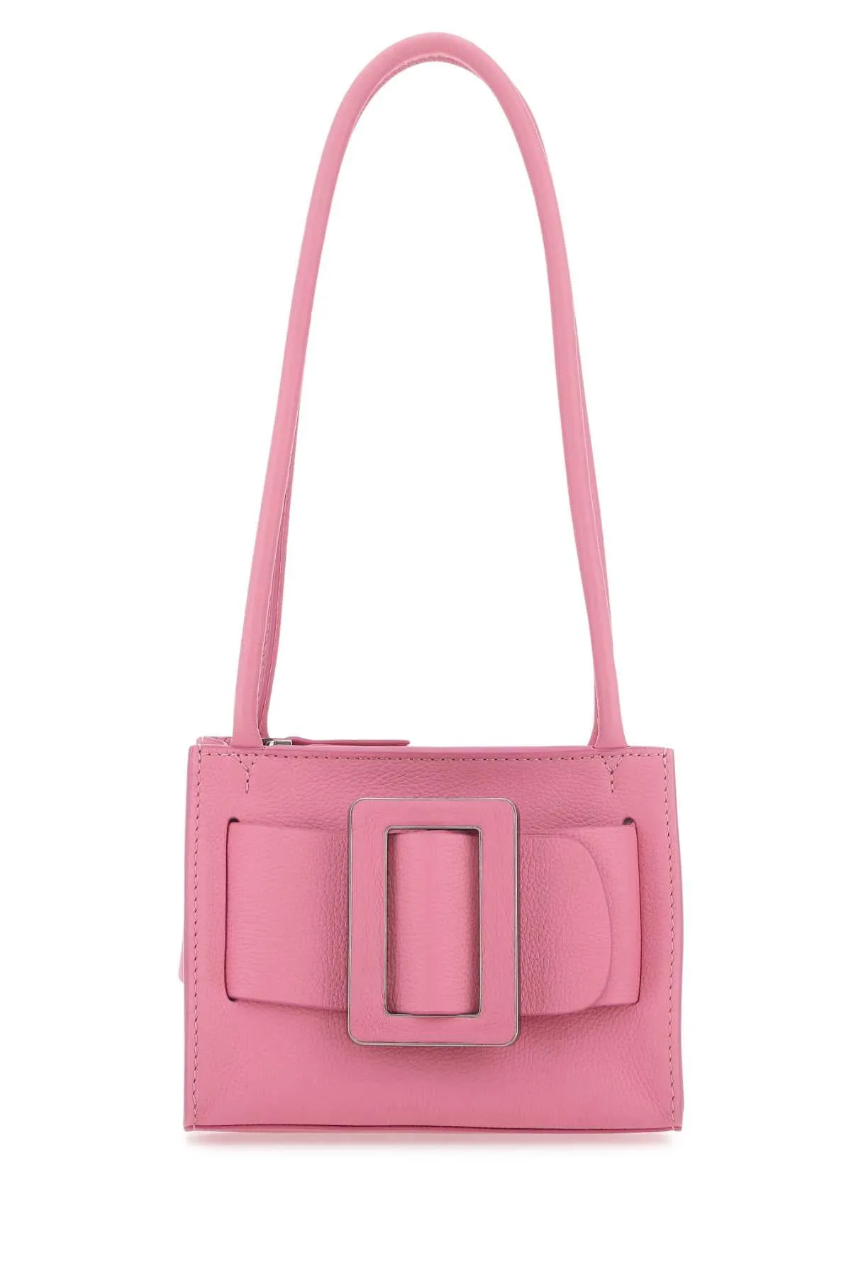 Boyy Pink Leather Bobby 18 Soft Shoulder Bag