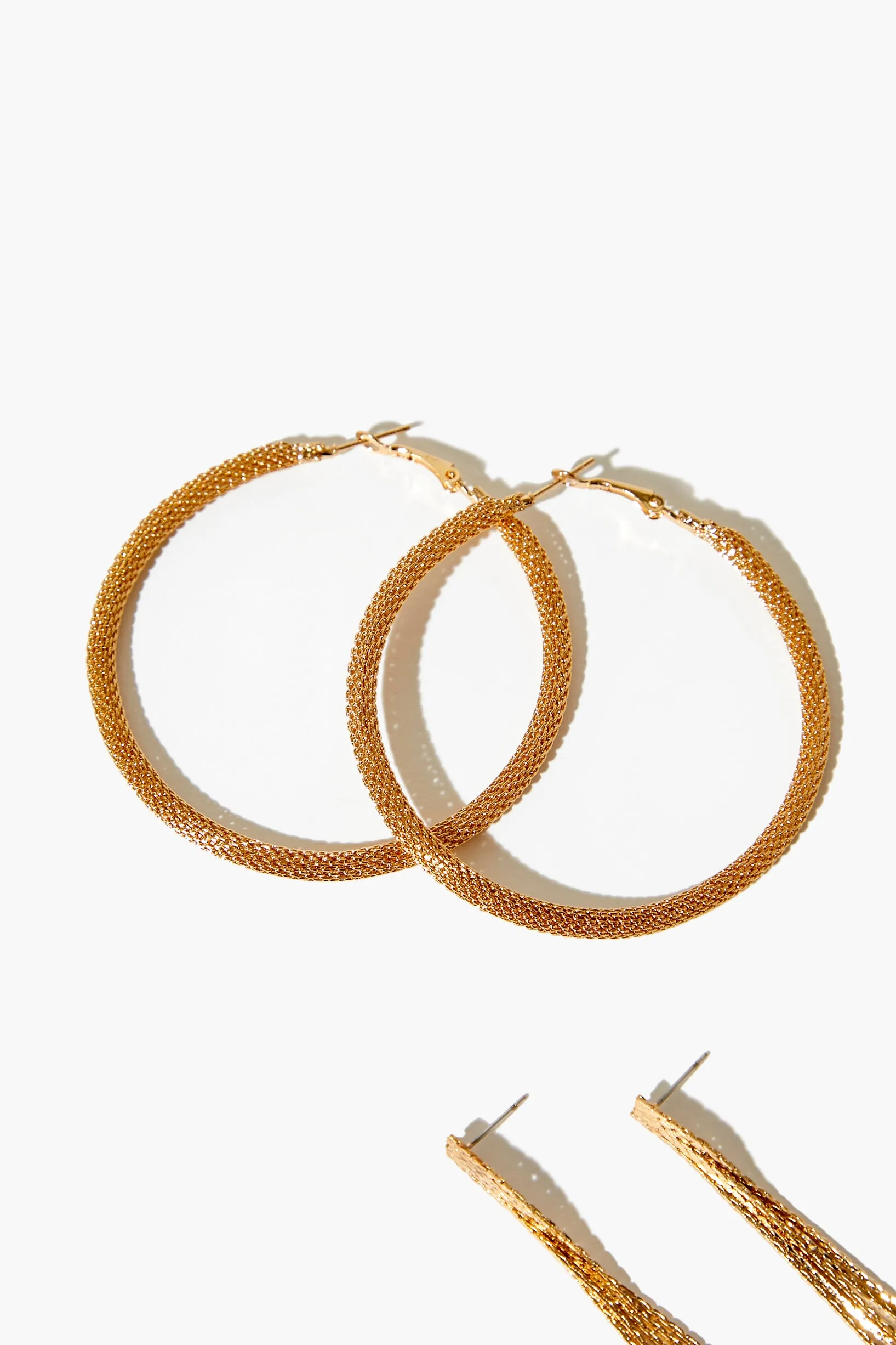 Braided Hoop Earrings